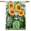 Briarwood Lane Irish Mason Jars St. Patrick's Day House Flag 28" - 2 of 4