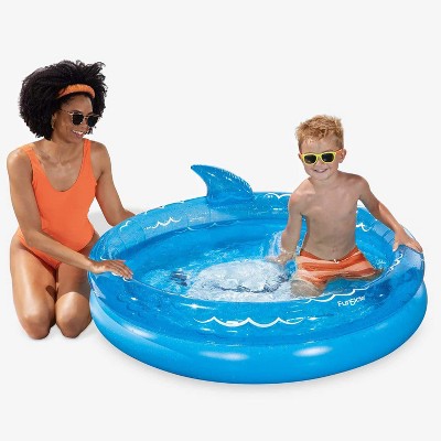 Funsicle Friendly Shark FunRing Pool