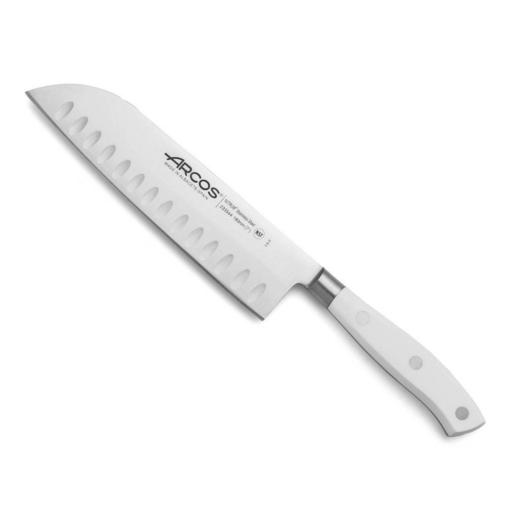 Arcos Riviera Blanc Santoku Knife White