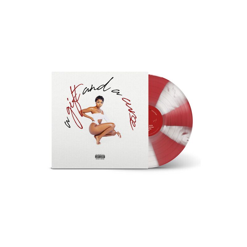 Tink - A Gift and a Curse (Red & White Candy Cane Cornetto Vinyl), 1 of 2