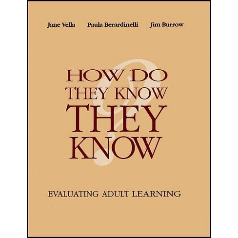 How Do They Know They Know? - By Jane Vella & Paula Berardinelli & Jim ...