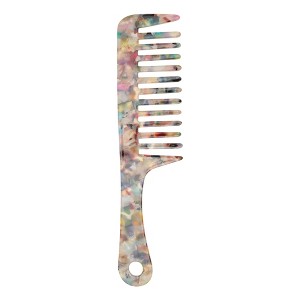 Unique Bargains Marble Handle Hair Comb 1 Pc - 1 of 4