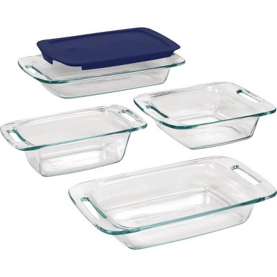 Pyrex Easy Grab 5pc Glass Bakeware Set