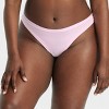Women's Cotton Stretch Thong Underwear with Elastic Waist - Auden™ - 4 of 4