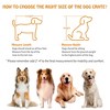 Dog Crate Furniture with Cushion, Heavy Duty Indoor Dog Kennel with 3 Doors and 2 Storage Drawers, Wooden Pet House Side End Table - 4 of 4