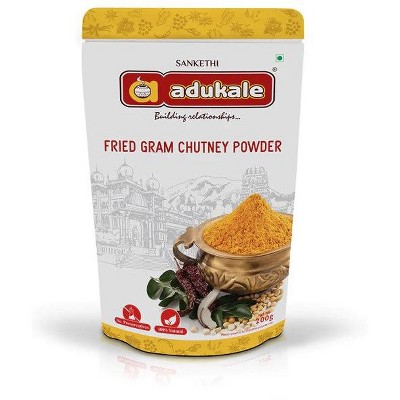 Adukale Fried Gram Chutney Powder 200g , Pack of 3