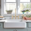 PROOX Double Handle Bridge Kitchen Faucet with Side Sprayer - 2 of 4