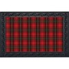 Briarwood Lane Everyday Doormat 30x18 Indoor Outdoor Holiday Plaid Doormat - 2 of 4
