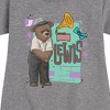 Girls' - IF Movie - Lewis Poster Graphic Short Sleeve Fleece Dress - 2 of 4