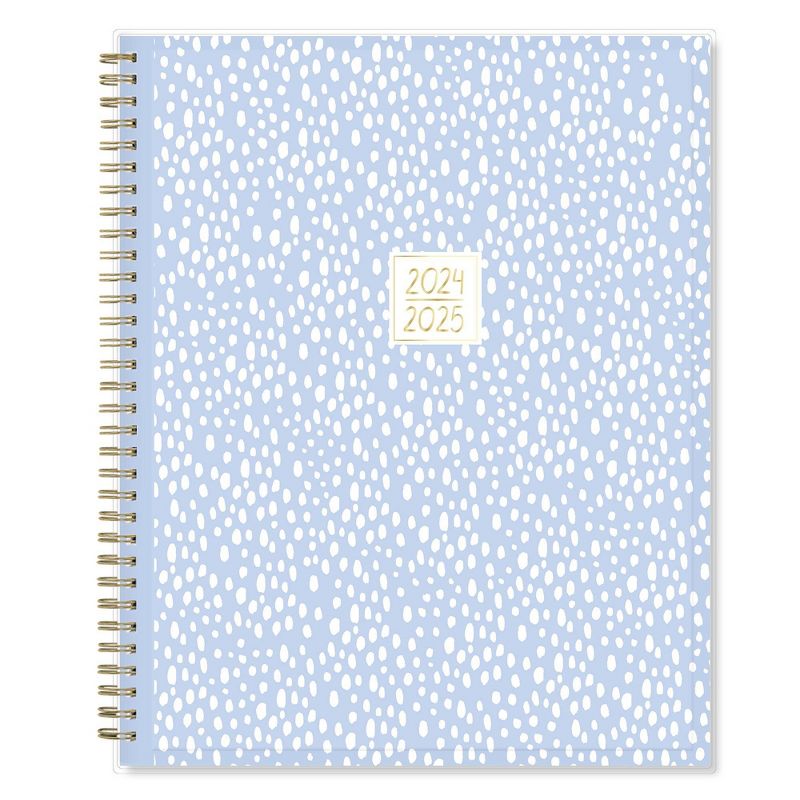 Ildlewild Co. for Blue Sky 2024-25 Weekly/Monthly Planner  11&#34;x8.5&#34; Poly Wirebound Speckled Blue, 1 of 14