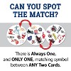 MasterPieces Officially Licensed NHL Detroit Red Wings Spot It Game for Kids and Adults - 3 of 3