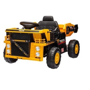 12V Ride On Dump Truck, Ride On Car Toy for Kids with Remote Control,Electric Dump Bed,Shovel, Music Player for Kids 3+ - 1 of 1