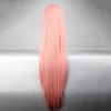 Unique Bargains Women's Human Hair Wigs 39" with Wig Cap Long Hair - 4 of 4
