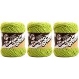 (Pack of 3) Lily Sugar'n Cream Yarn - Solids-Hot Green