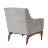 Gerard Mid-century Modern Style Armchair with Sloped Arms | ARTFUL LIVING DESIGN - 4 of 4