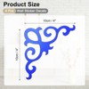Unique Bargains Self-Adhesive DIY Mirror Wall Decal Stickers 4 Pcs - 2 of 4