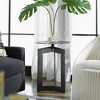 Uttermost Deltoid Gunmetal Accent Table - 2 of 4