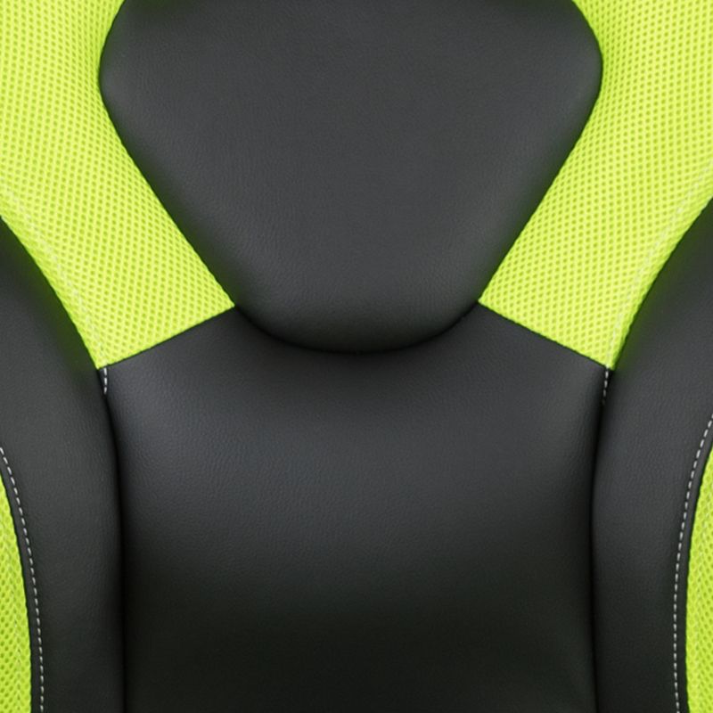 Flash Furniture X10 Gaming Chair Racing Office Ergonomic Computer PC Adjustable Swivel Chair with Flip-up Arms, 5 of 15