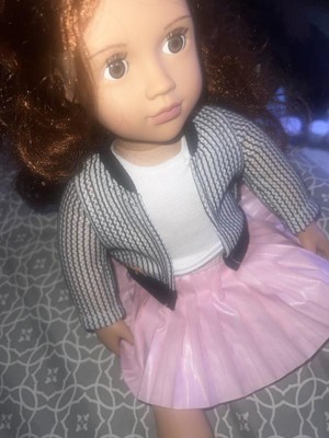 Our Generation Jacinta 18 Fashion Doll With Pink Skirt & Sweater : Target