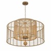 Crystorama Lighting Jayna 8 - Light Chandelier in  Burnished Silver - 4 of 4