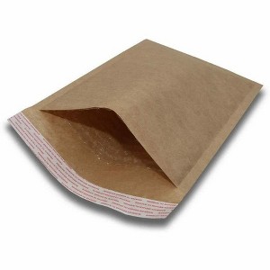 supplyhut 1000 #0 6x10 Kraft Natural Paper Padded Bubble Envelopes Mailers Case 6"x10" - 1 of 4