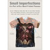 Men's Justice League Movie Wonder Woman Uniform (Front Back Print) Short Sleeve Costume T-Shirt - 4 of 4