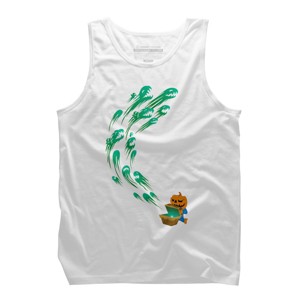 Men's Design By Humans It's time for halloween By SINDAR Tank Top - 1 of 3
