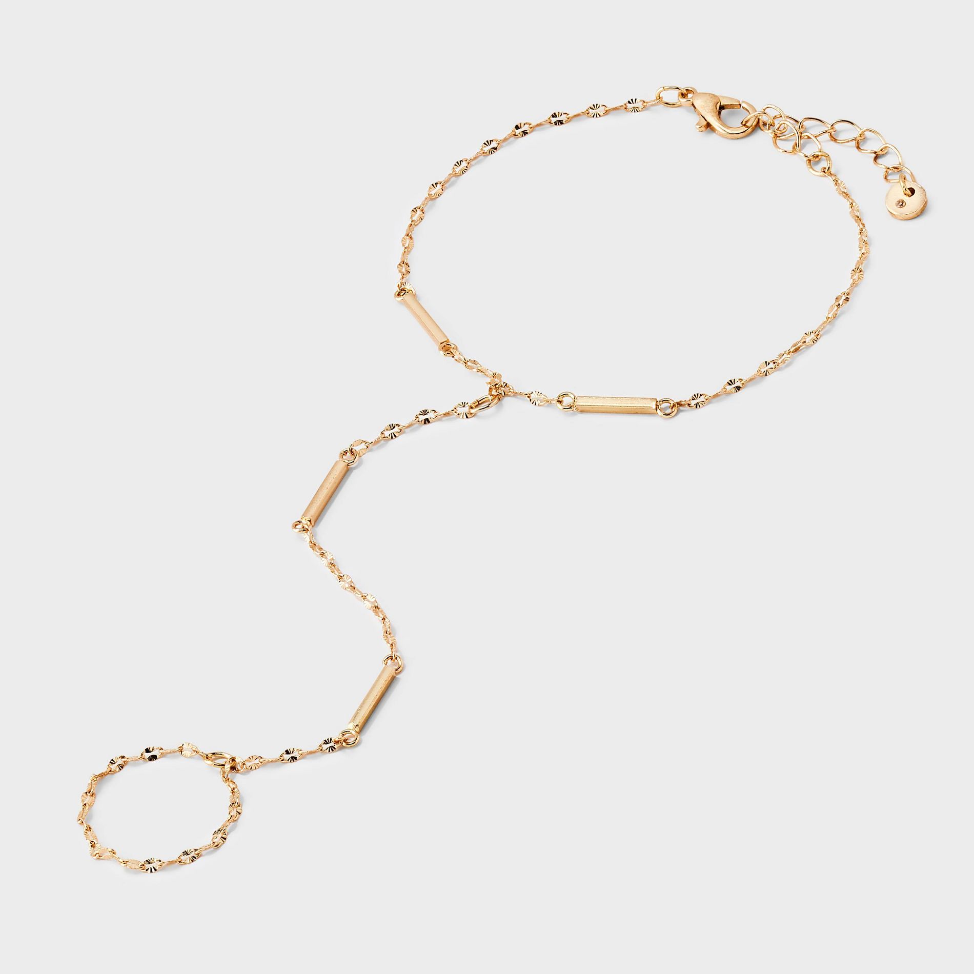 Bar Bracelet Hand Chain - Universal Thread™ Gold