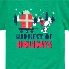 Boys' - Peanuts - Holiday Short Sleeve Graphic T-Shirt - 2 of 4