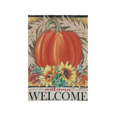 Evergreen Garden Flag Festive Autumn Double Sided Indoor Outdoor Decor ...