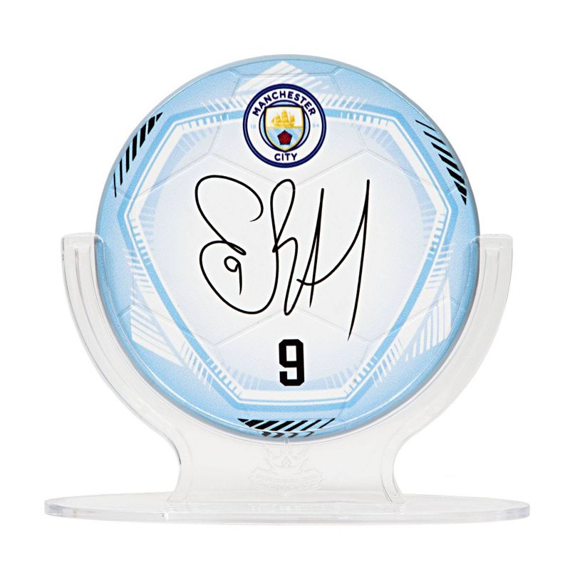 International Soccer Erling Braut Haaland Manchester City F.C. Signables Collectible Sports Memorabilia - Blue, 1 of 5