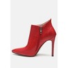 Lolita Woven Texture Stiletto Boot - 4 of 4