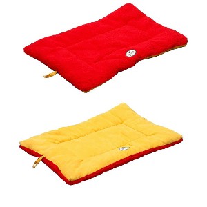 Pet Life Eco-Paw Reversible Polyfill Fashion Pet Dog Bed Mat Lounge - 1 of 4