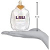 Old World Christmas Blown Glass Ornament for Christmas Tree, LSU Hoodie - 3 of 3