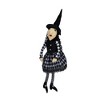Whisen 21"H Sitting Witch Decor, Halloween Decoration - Black - 3 of 4