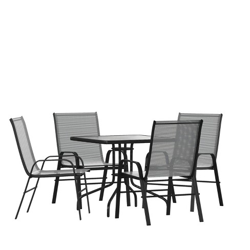 Outside table outlet and 4 chairs