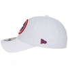 Adult Captain America Logo White Colorway New Era 39Thirty Fitted Hat - Large/XLarge - 3 of 4