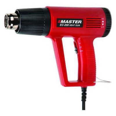 MASTER APPLIANCE EC-200 Heat Gun, Electric Powered, 120V AC, Variable Temp.