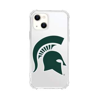 NCAA Michigan State Spartans Clear Tough Edge Phone Case - iPhone 13 mini