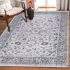 Modern Farmhouse Floral Scroll Border Indoor Area Rug or Runner by Blue Nile Mills - 2 of 4