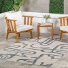 Nuloom Milani Contemporary Machine Washable Pet Friendly Indoor/Outdoor Area Rug - 2 of 4