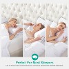 Aghana Digitals Medium Firm Down/Poly Pillows Set of 2, King Size, Organic Cotton Cover - 4 of 4