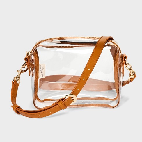 Clear satchel bag on sale