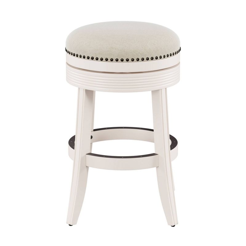 26&#34; Saddle Backless Counter Height Barstool Rustic Gray/Taupe &#8211; Hillsdale Furniture, 6 of 11