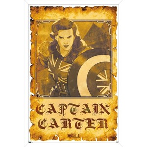 Trends International Marvel What If: Season 2 - Captain Carter Framed Wall Poster Prints - 1 of 4