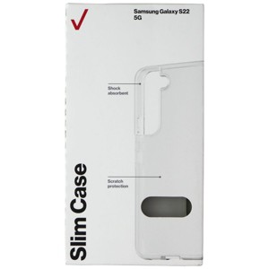 Verizon Slim Sustainable Series Case for Samsung Galaxy S22 5G - Clear/Frost - 1 of 1