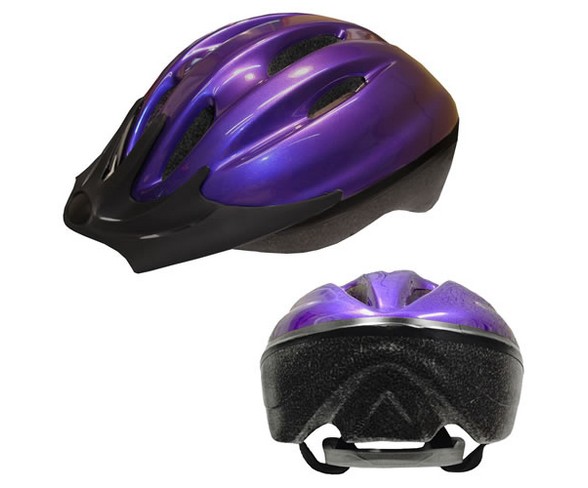 Helmets R Us Child's Bike Safety Helmet Size Small  - Purple