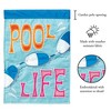 Magnolia Garden Pool Life Floaties 13 x 18 Inch Polyester Garden Flag - 2 of 2