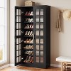 Tribesigns 71" Tall Shoe Cabinet with Doors, 8-Tier Shoe Storage with Adjustable Shelves - 4 of 4
