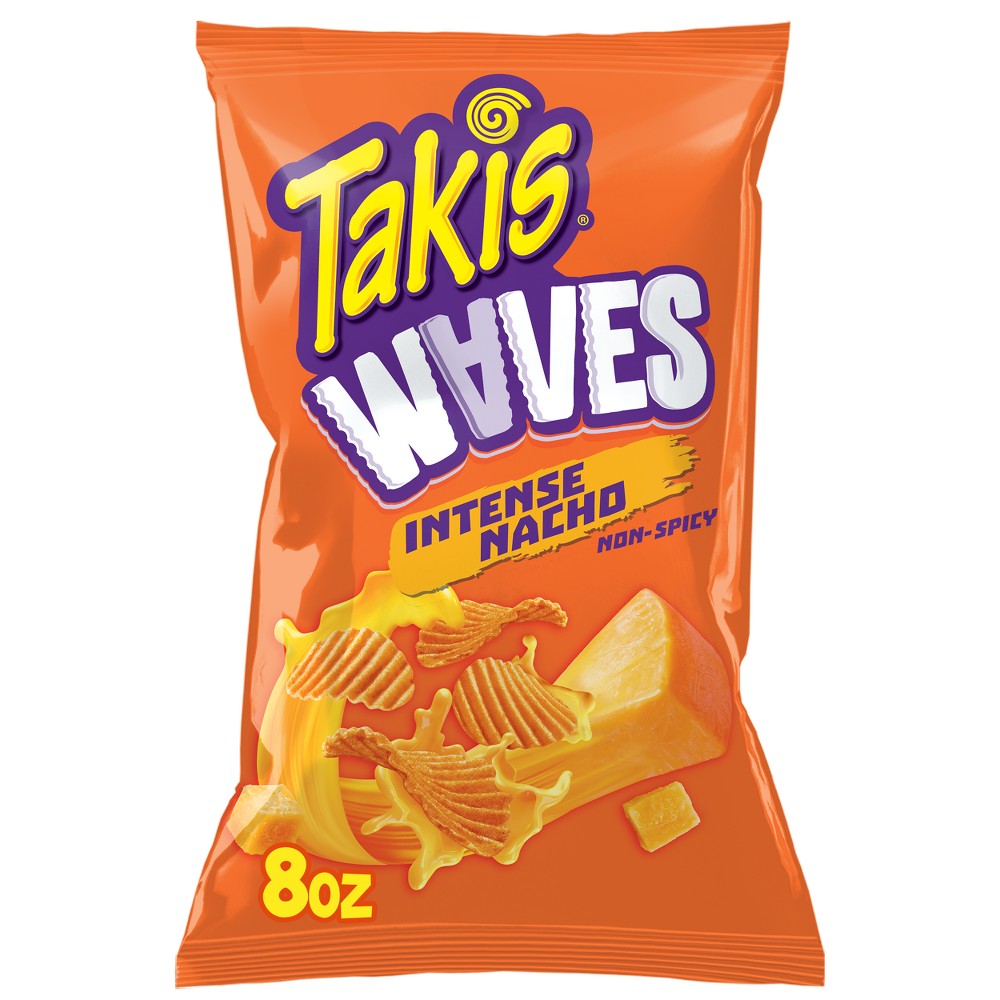 UPC 757528047641 - Takis Intense Nacho Waves 8 oz Sharing Size Bag ...
